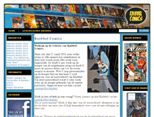 Tablet Screenshot of knibbelcomics.nl